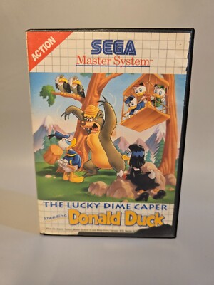 The Lucky Dime Caper Starring Donald Duck Sega Master System - Pêle-Mêle