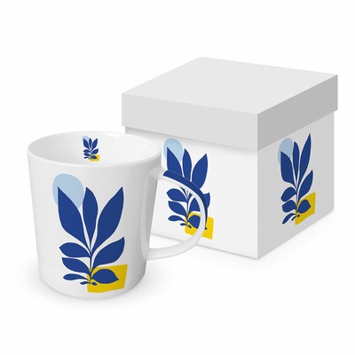 Mug Design Perruches PPD - 400 Ml Avec Boîte Cadeau - Tasse Colorée Pour Café Ou Thé