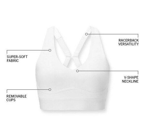 Fabletics all day everyday bra Light Teak SM - Picture 3 of 7