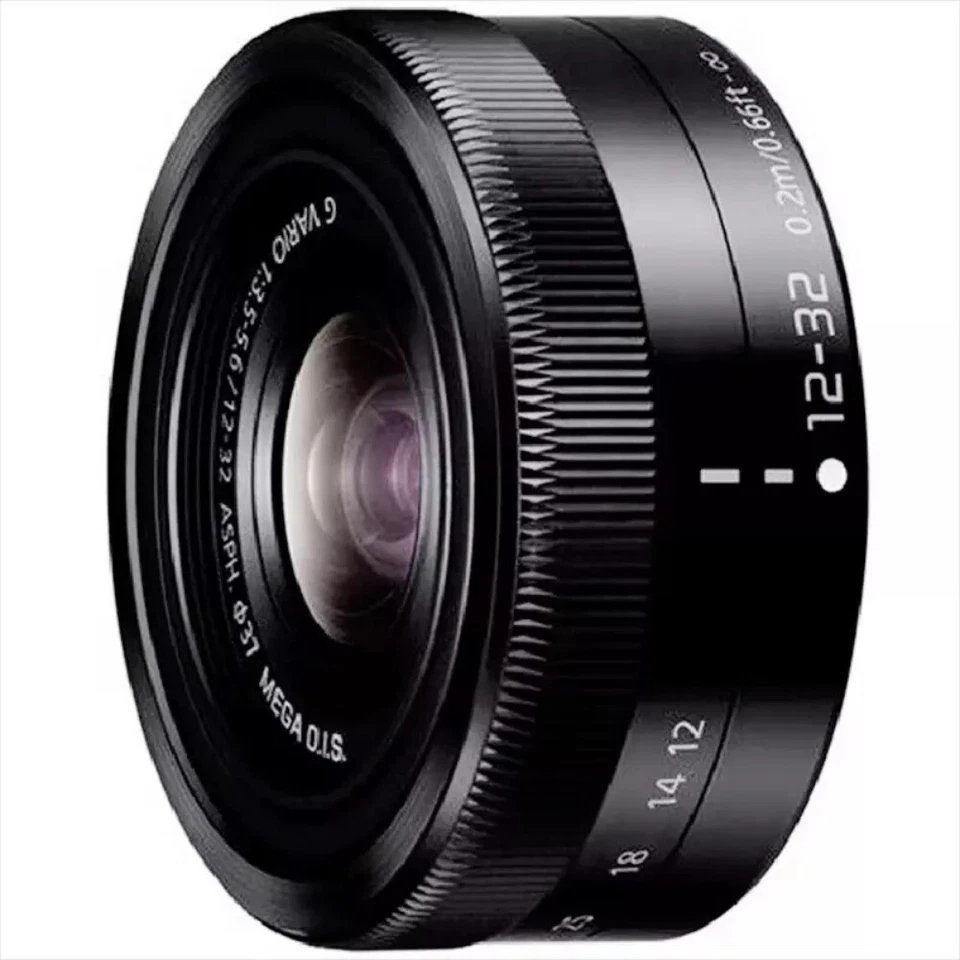 Panasonic Lumix G Vario 12-32mm f/3.5-5.6 Mega OIS ED Zoom Lens Black Color - Image 3 of 4