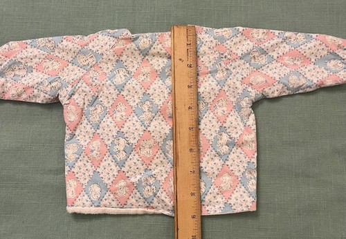 2 Tops Vintage Bebés - Encaje Crudo y Azul Rosa - Circa 1950 Excelente - Imagen 4 de 12