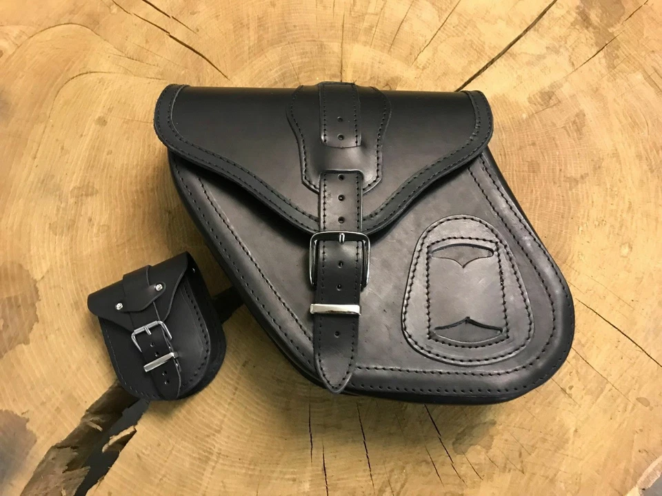 Motorradtasche Dynamite schwarz passend für Harley Davidson Dyna Glide Fat Bob - Bild 2 von 4