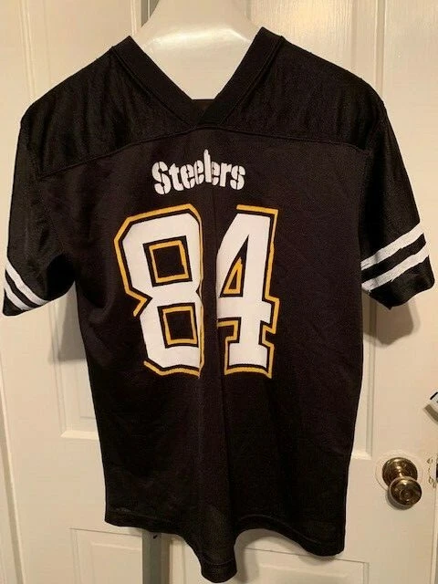 Camisa PITTSBURGH STEELERS ANTONIO MARROM TAMANHO JUVENIL GG - Imagem 4 de 4