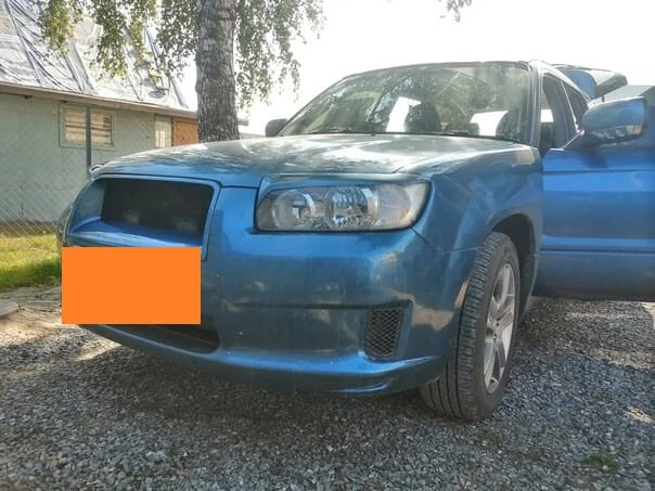 Parrilla para Subaru Forester Corazón SG5 SG9 XT 2006 2007 2008 con emblema Foto 4 de 4