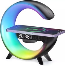 LED Wecker Lampe mit Bluetooth Lautsprecher N...