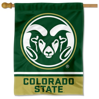 Colorado State Rams Wordmark Logo House Banner Flag | eBay
