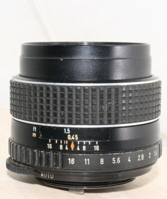 純正付属品付き　smc takumar 50mm f1.4 m42マウント SMC TAKUMAR 50mm f1.4 M42 screwmount [Exc+++] From Japan s/n