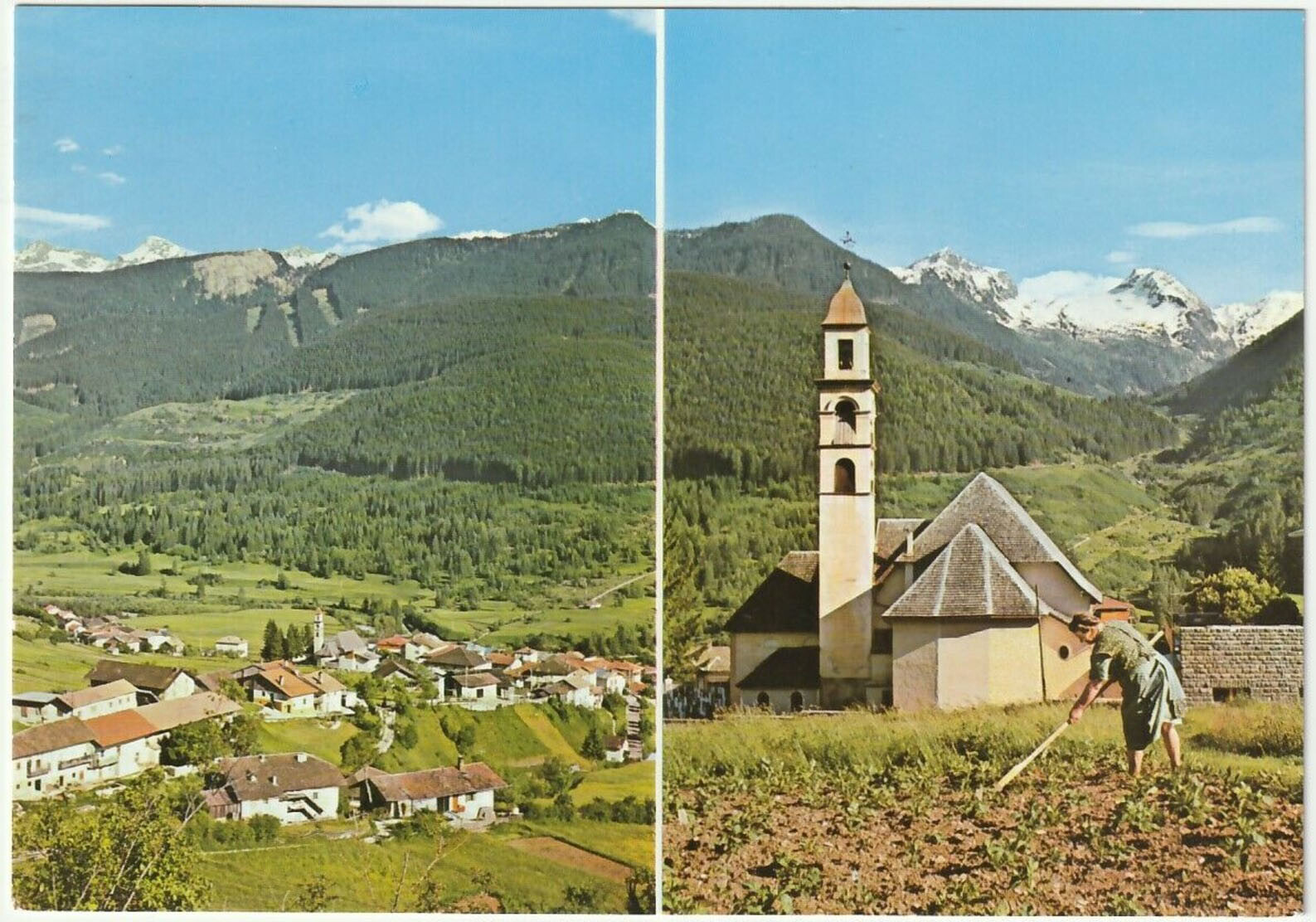 PANCHIA' - TRENTO - VAL DI FIEMME - VEDUTINE -40082-