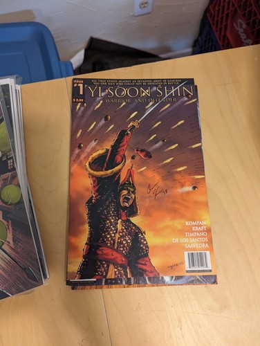 Yi Soon Shin Warrior Defender comic book Issues 1-4