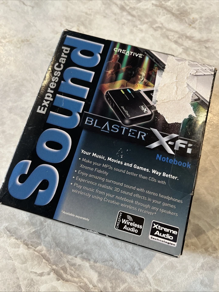 Creative Labs SB0950 ExpressCard Sound Blaster X-Fi Notebook Audio System - Image 2 of 4