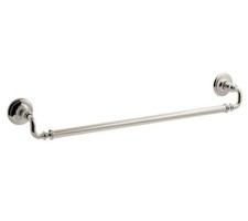 Kohler K-72568-SN Artifacts 24'' Towel Bar, Vibrant Polished Nickel