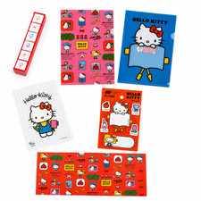 Hobonichi Techo 2027 Hello Kitty Files Stickers Sticky Notes Stamp Set Japan New