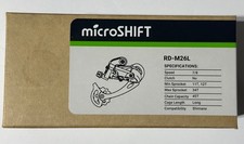 Microshift RD-M26L 7/8 Speed Rear Derailleur Long Cage