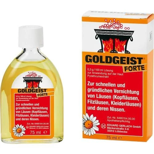 EDUARD GERLACH GMBH 3x GOLDGEIST forte flüssig 75 ML PZN 2357947