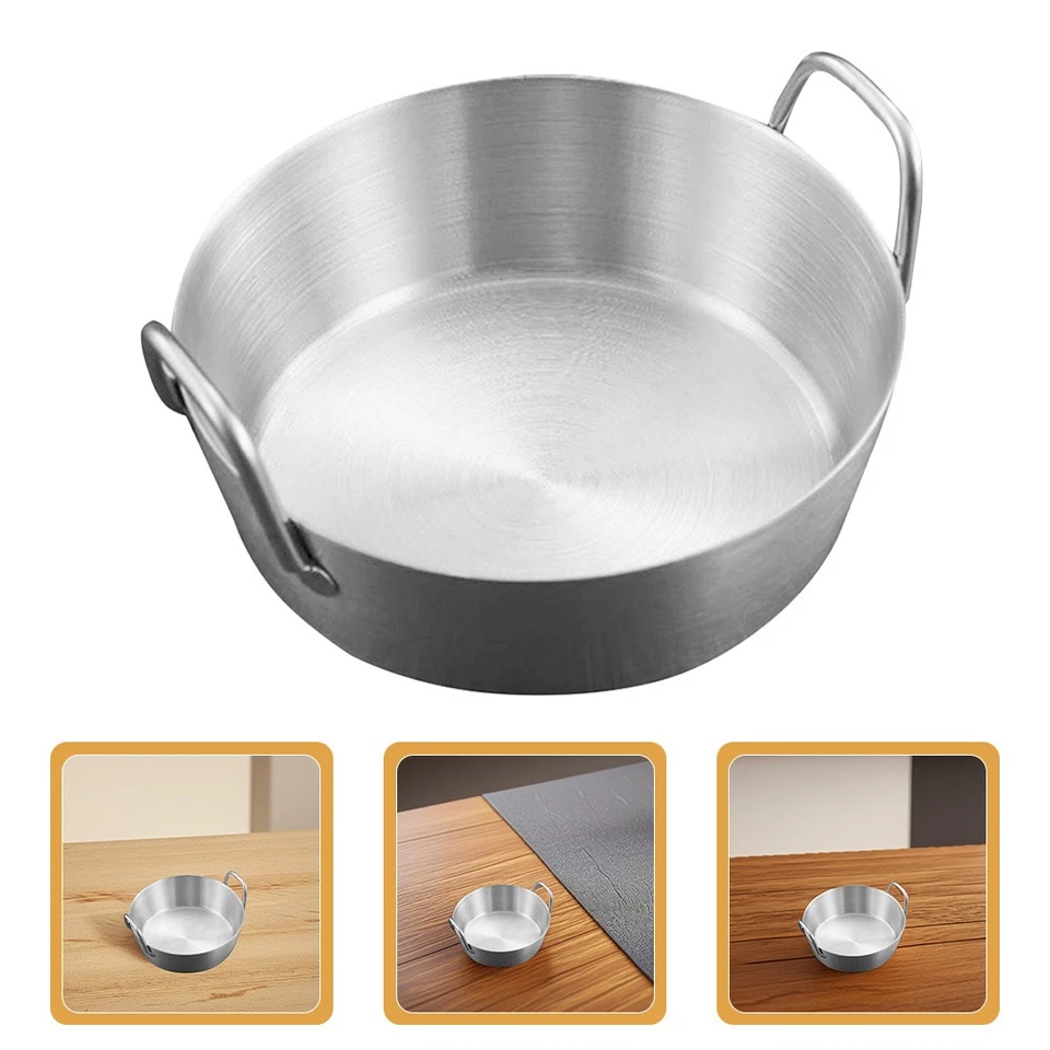 2 Pcs Ciotola Acciaio Inox Ciotole Inossidabile Piatto Di Condimento - Immagine 2 di 4