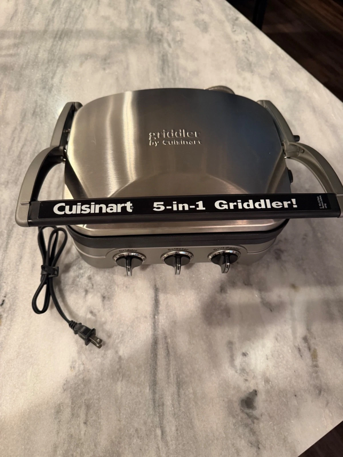Cuisinart GR-4N 5-in-1 Grill Griddler Panini Maker Set
Opens in a new window or tab