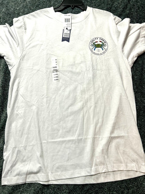 Salty Crew ''Blue Crabber'' Men's White XL Cotton Short Sleeve T-Shirt (R2)
