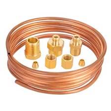 Mechanical Oil Pressure Gauge 72 Inch Copper Line Tubing Install Kit W Fitting Mechanical Oil Pressure Gauge 72 Inch Copper Line Tubing Install Kit W Fitting