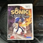 Sonic and the Secret Rings Nintendo Wii 2007 CIB Complete W/Manual Tested