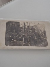 WK.1 AK Maschinengewehr Soldaten mit Stahlhelm 1917 
