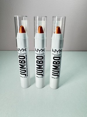 NYX | Jumbo Multi-Use Face Stick Highlighter | Lemon Meringue | Bundle of 3