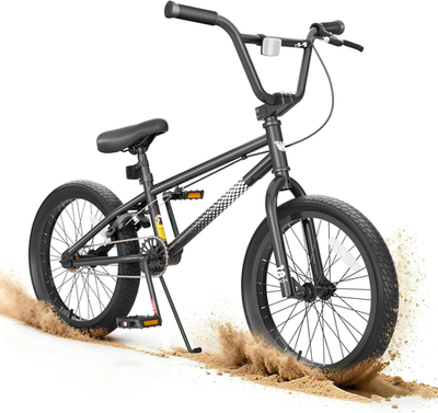 KORIMEFA Freestyle BMX Bike 18 20 Inch Kids Boys Trick Bicycle for