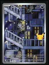 Alolan Meowth Illustration Rare ME: 30th Celebration 139/128 NM Near Mint on eBay