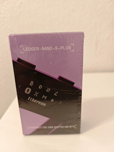 Ledger Nano S Plus / Kryptowährungs-Geldbörse