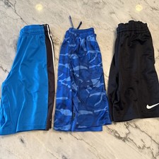 Lot of 3 - UA Under Armour, Nike Athletic Shorts, Youth Medium