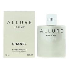 Chanel Allure Homme Edition Blanche Eau De Parfum 50ml Spray for Him Damaged Box