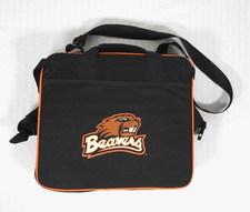 Oregon State Beavers Padded Foldable Portable Stadium Seat Cushion. Black Orange