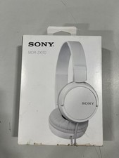 Sony MDR-ZX110 Ear-Pad On the Ear Headband Headphones - White