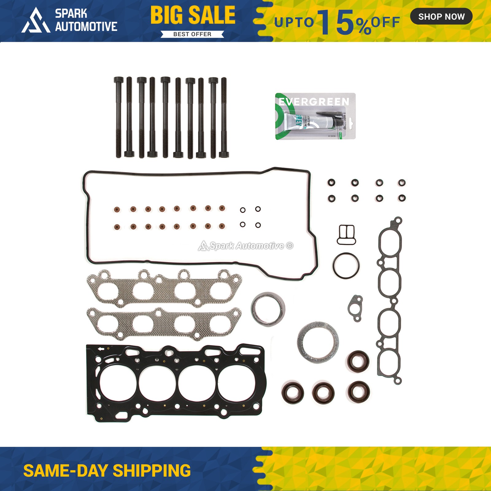 Head Gasket Bolts Set Fit Toyota Celica Matrix Pontiac Lotus VVTL-i 1.8 2ZZGE