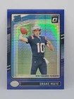2024 Panini Donruss Optic - Rated Rookie Drake Maye #229 Blue Hyper Prizm (RC)