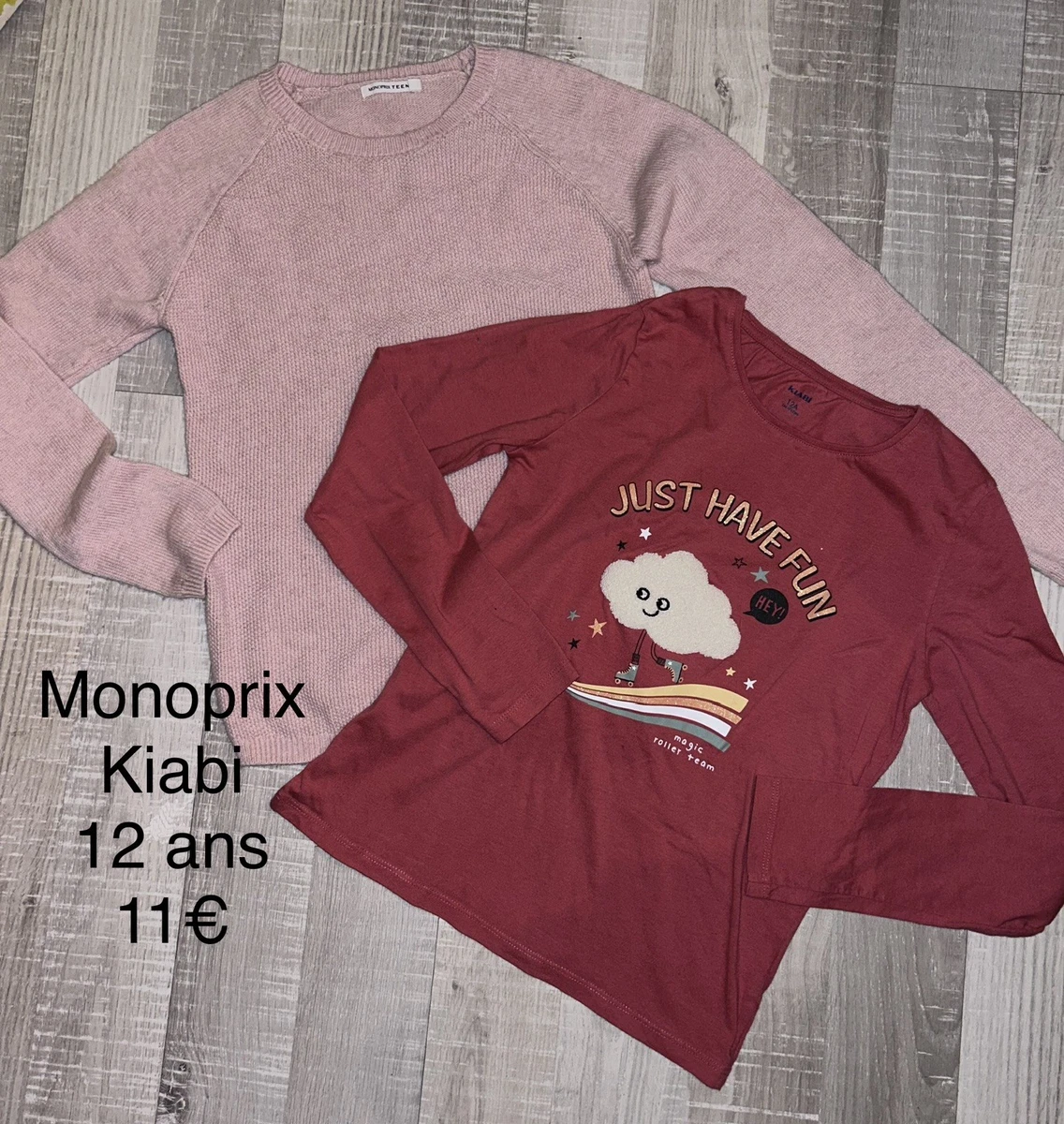 Pull Marks And Spencer Fille – 13-14 Ans – Rose Imprimé Animal – Demi-zip
