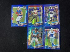 2023 Panini Donruss Optic Dalton Kincaid Calijah Kancey RC Blue Hyper Lot*5 VS37