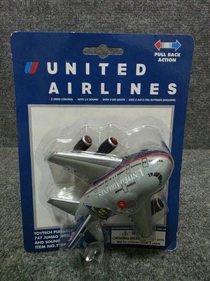 Daron United Airlines Pull Back Action Plane