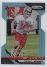 2018 Panini Prizm Rookie Light Blue Prizm 152/199 Justin Watson #273 04uz