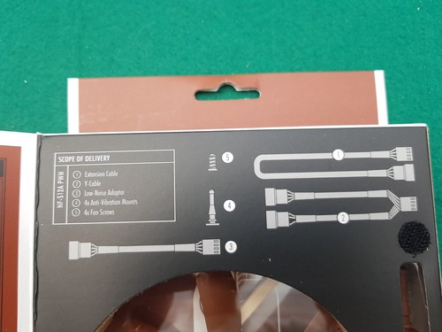 Noctua NF-S12A PWM Premium Quality Quiet 120mm Fan Brand New in Box - Picture 3 of 8