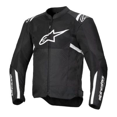 ALPINESTARS T-SPS V2 WP WATERPROOF MOTORCYCLE MOTORBIKE BIKE JACKET WHITE - image 1 of 3