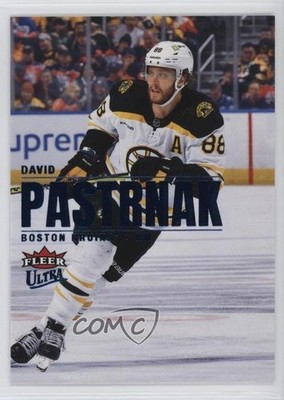 2023-24 Upper Deck Fleer Ultra Blue Foil 328/399 David Pastrnak #188 0d95