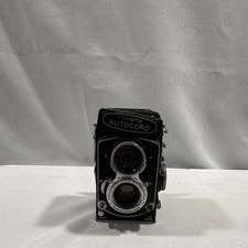 Vintage Minolta Autocord L MX TLR Camera Rokkor 75mm f/3.5 STUCK FOCUS REPAIR
