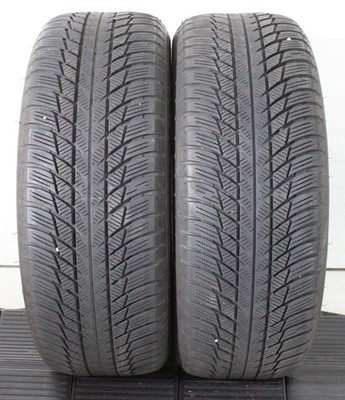 2 x 225/55R17 97H Winterreifen Bridgestone Blizzak LM001 * Runflat 5-5,5mm 2018