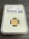 2025 🇺🇸 $5 American Gold Eagle 1/10oz. Graded MS70 NGC💥EARLY RELEASES💥