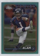 2024 Topps Chrome Aqua Refractor /199 Jason Elam #65 3hd