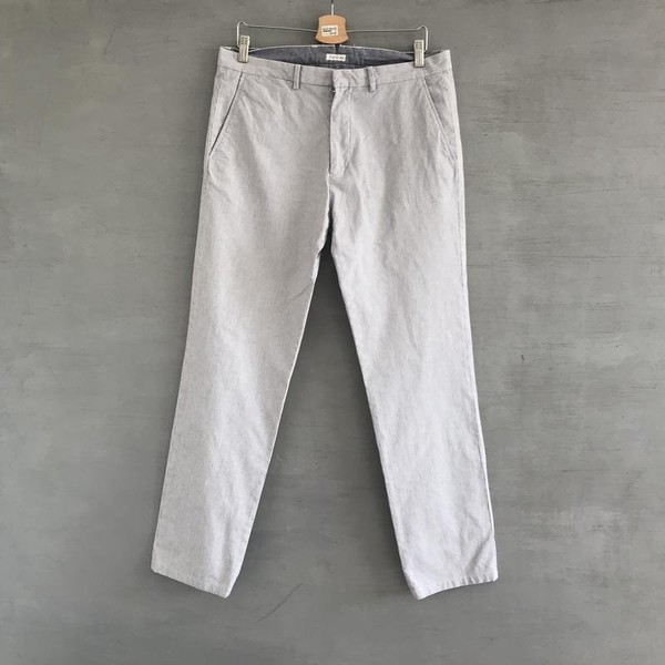 Men Hartford Jeans Grey Cotton 36 / XL / 50