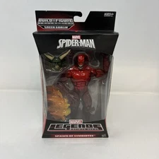 Marvel Legends Infinite Spawn of Symbiotes Toxin Figure Green Goblin BAF New