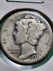 1921-P MERCURY DIME . KEY DATE. GOOD CONDITION