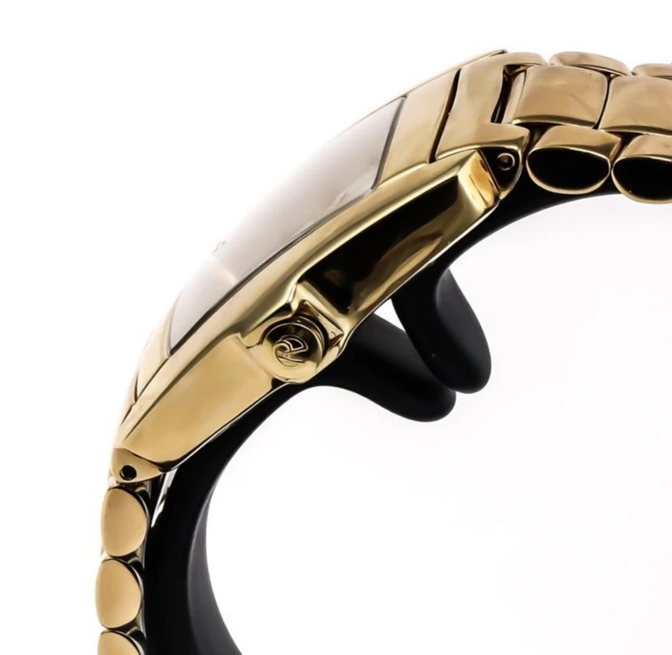 RSW • Reloj Suizo • Acero Manchado PVD Oro • Cuarzo 32.8x38.35mm 3ATM • RSW9200 Foto 4 de 4