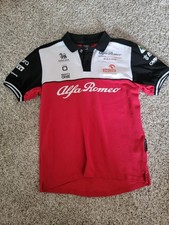 Alfa Romeo F1 Team ORLEN Polo Shirt 2021 Mens Small Original Teamwear Polo